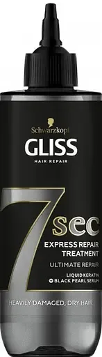 Експрес-маска Gliss Ultimate Repair 7 секунд, для сильно пошкодженого та сухого волосся, 200 мл