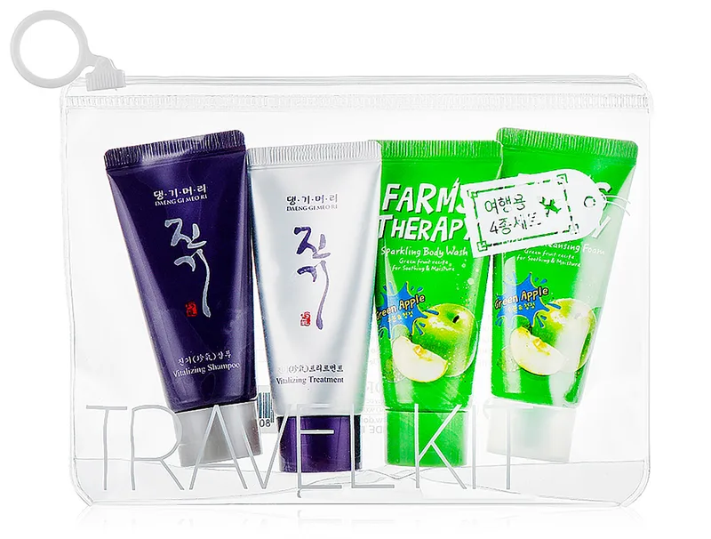 Дорожній набір засобів для волосся, обличчя та тіла Daeng Gi Meo Ri Vitalizing Travel Kit
