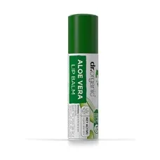 Бальзам Dr. Organic для губ з алое вера 5,7мл