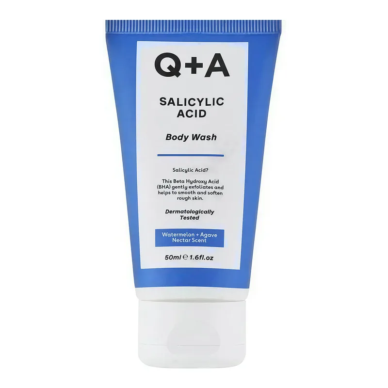 Q+A Salicylic Acid гель для миття тіла з саліциловою кислотою 50 мл