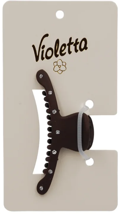 Краб для волосся Violetta зі стразами 1 шт