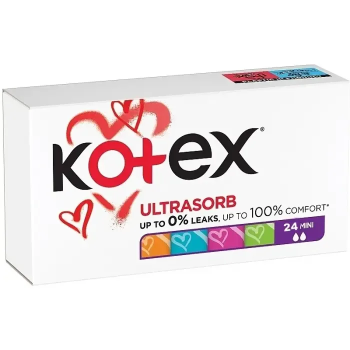 Тампони Коtex Mini 2 краплі 24 шт. (532677)