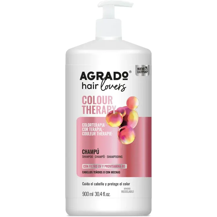 Шампунь Agrado (Аградо) Colour Therapy збереження кольору, 900 мл