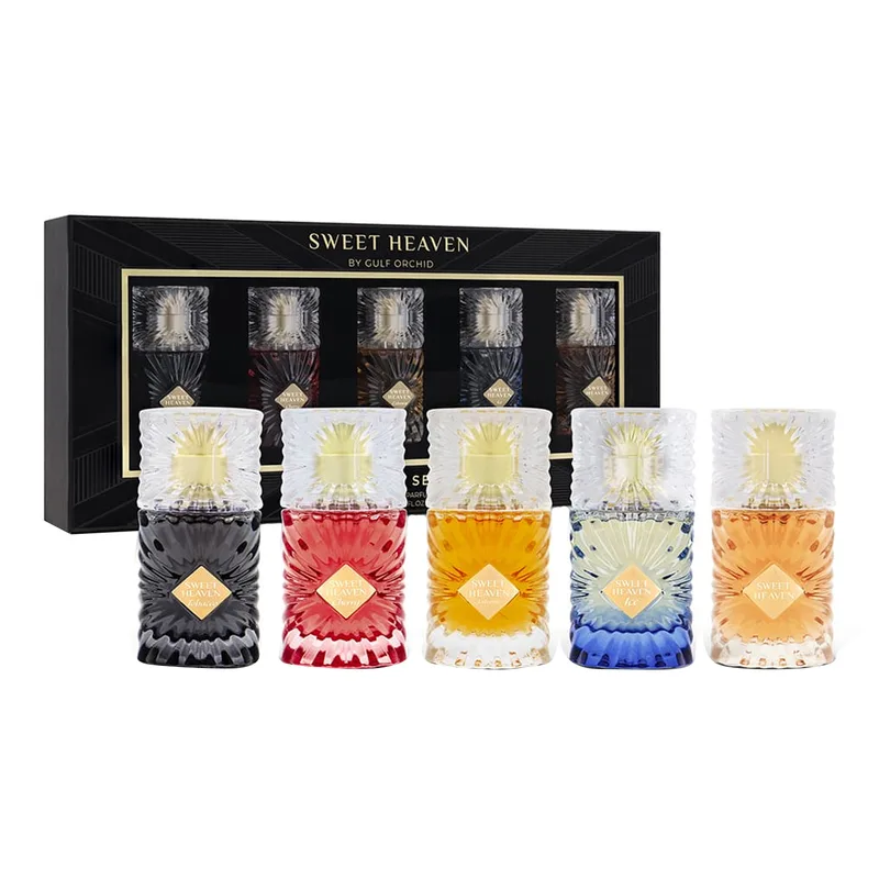 Gulf Orchid парфумована вода Sweet Heaven + Sweet Heaven Extreme + Sweet Heaven Cherry + Sweet Heaven Ice + Sweet Heaven Tobacco 5 х 20 мл