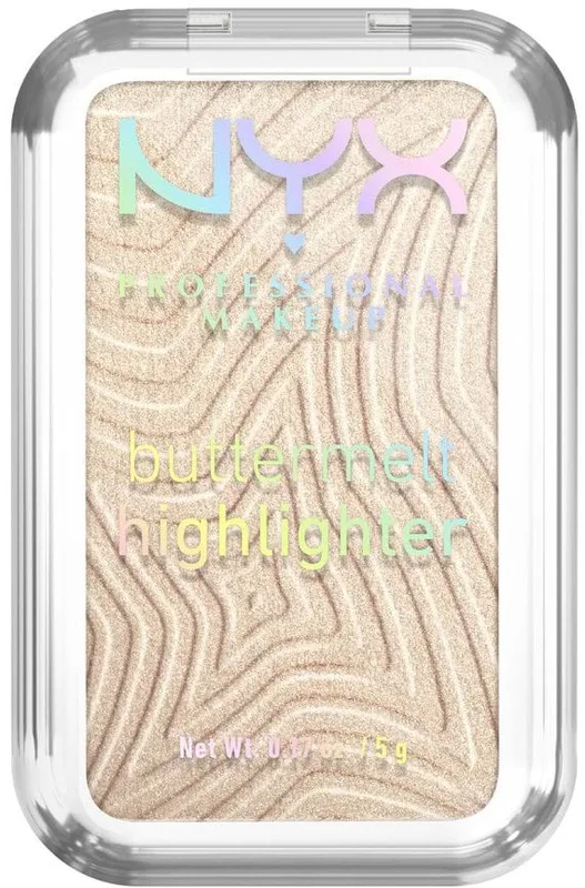 Хайлайтер NYX Professional Makeup Buttermelt Highlighter пудровий відтінок 05 Bright & Butta 5 г