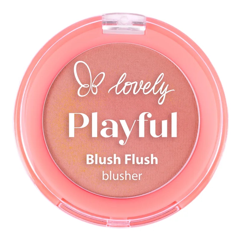 Lovely Playful Blush Flush кремово-пудрові рум’яна 02 Poppy 7 г