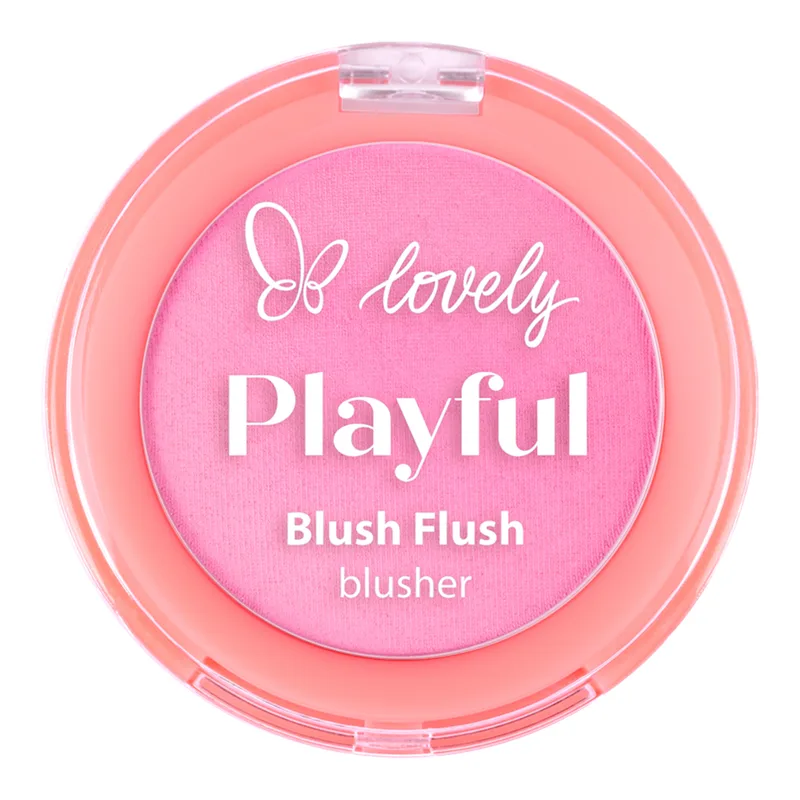 Lovely Playful Blush Flush кремово-пудрові рум’яна 01 Girly 7 г