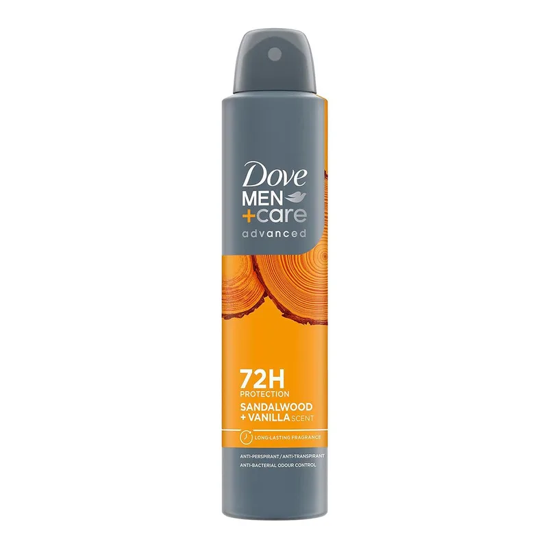 Dove Men+Care Advanced Sandalwood + Vanilla Scent антиперспірант-спрей 250 мл