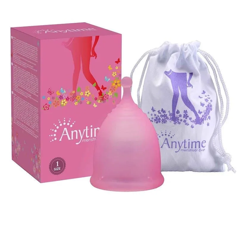 Менструальна чаша силіконова Anytime Menstrual Cup L (L-MC04)