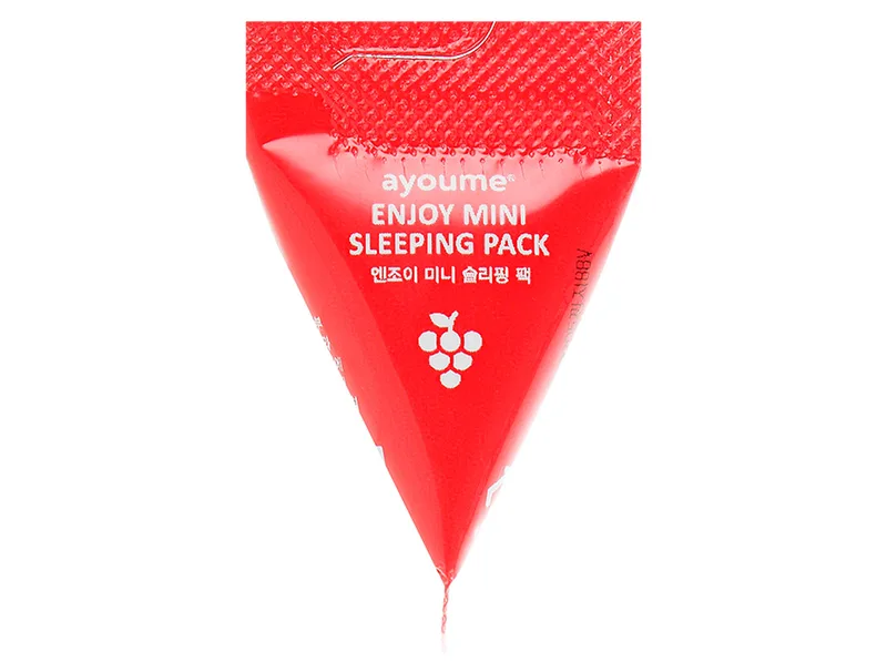 Нічна антивікова маска для обличчя з червоним вином Ayoume Enjoy Mini Sleeping Pack