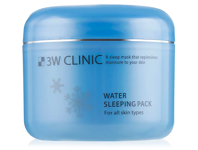 Зволожуюча нічна маска для обличчя 3W Clinic Water Sleeping Pack, 100мл