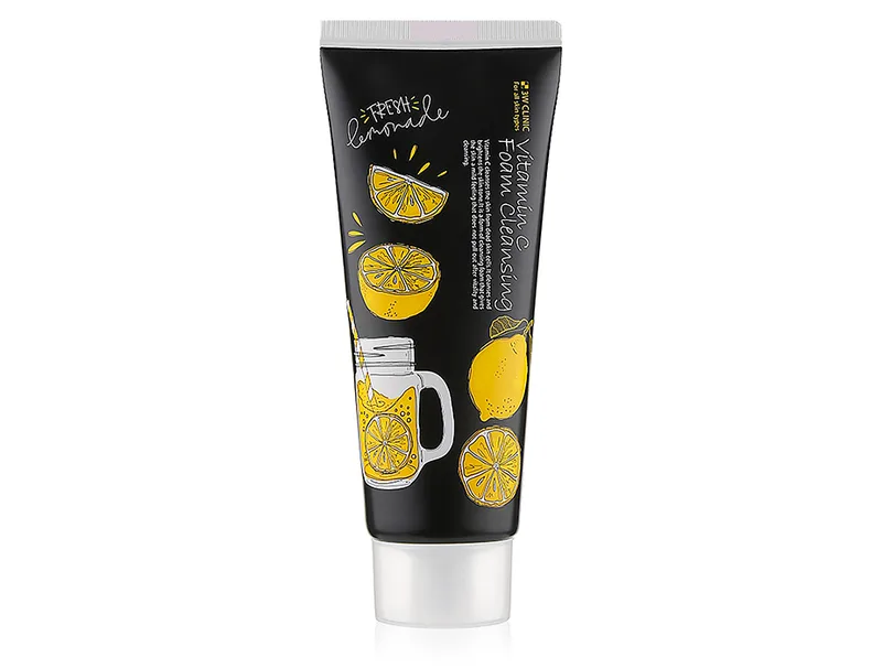 Очищаюча пінка для обличчя з вітаміном С 3W Clinic Vitamin C Foam Cleansing, 100мл
