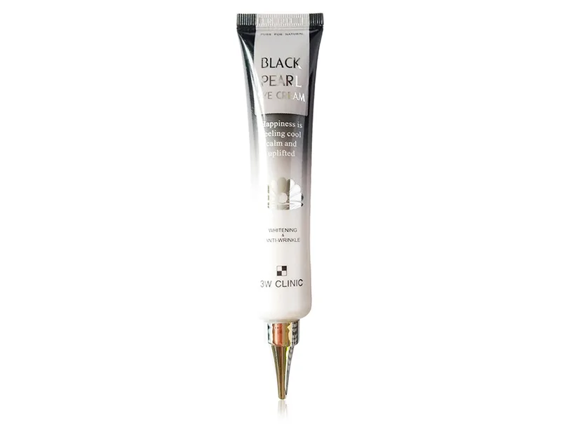 Освітлюючий крем для шкіри навколо очей 3W Clinic Black Pearl Eye Cream, 40мл