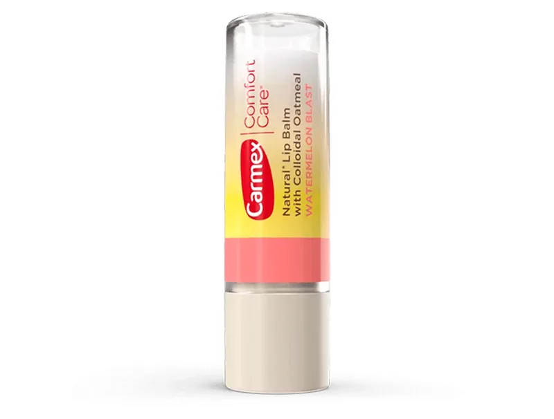 Бальзам для губ Соковитий кавун Carmex Comfort Care Lip Balm With Colloidal Oatmeal Watermelon Blast Stick, 4,25г