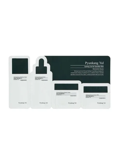 Pyunkang Yul Набір пробників для чутливої шкіри Calming Line Sample Sachet, 1.5 мл*4 — Крем, Південна Корея (361969020)