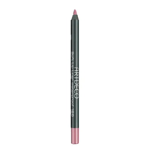 М'який водостійкий олівець для губ Artdeco Soft Lip Liner Waterproof відтінок 186 (Cute Peonies) 1.2 г (496276)