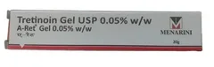 Гель для обличчя Menarini Tretinoin Gel USP 0.05% 20 г Третиноїн гель від прищів Засіб для проблемної шкіри