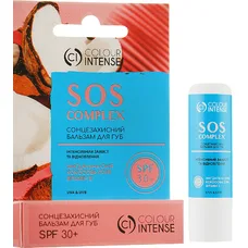 Бальзам для губ Colour Intense SOS complex SPF-30+ 5 г