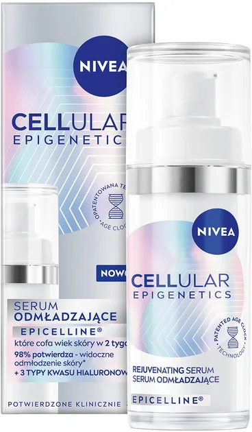 Сироватка для обличчя NIVEA Cellular Epigenetics Rejuvenating Serum омолоджувальна 30 мл