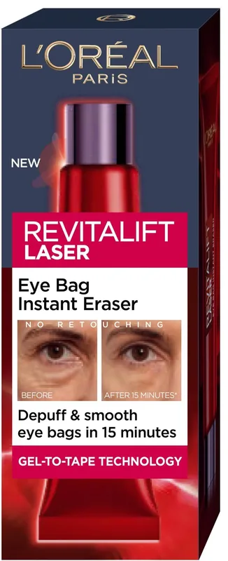 Крем L'Oreal Paris Revitalift Laser для миттєвого маскування мішків під очима 15 мл