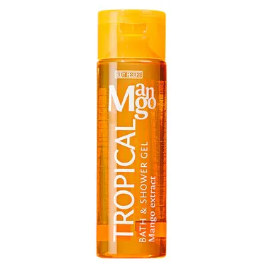 Освіжаючий гель для душу з екстрактом солодкого манго Mades Cosmetics Body Resort Tropical Bath&Shower Gel Mango Extract