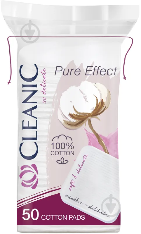 Ватнi диски CLEANIC Pure Effect