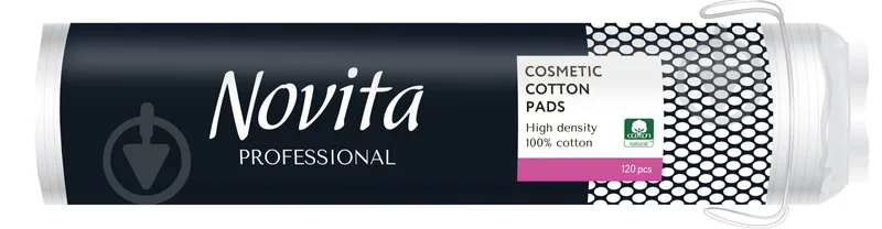 Ватні косметичні диски Novita Professional 120 шт.