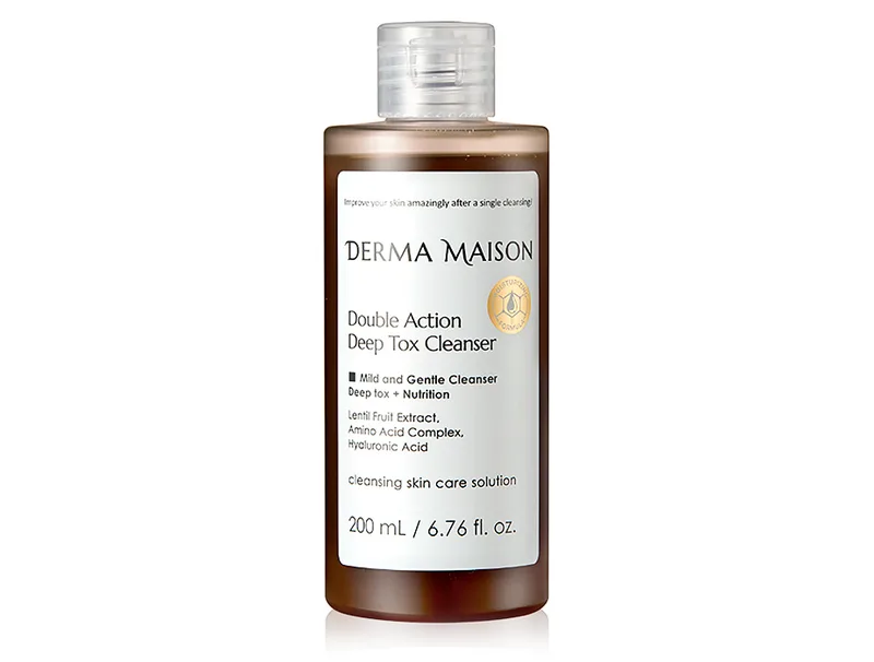 Делікатний засіб для глибокого очищення обличчя Medi-Peel Derma Maison Double Action Deep Tox Cleanser, 200мл