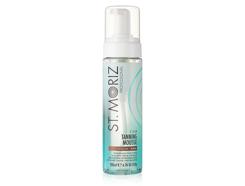 Мус-автозасмага St. Moriz Professional Clear Tanning Mousse Medium Dark, 200мл