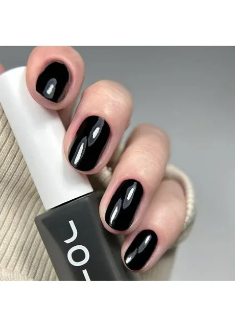 Лак для нігтів Nail care polish 4in1 10 Perfect black 8 мл JOIA vegan (335371545)