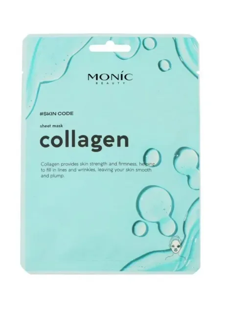 Тканинна маска #Skin Code Sheet mask Collagen, 25 мл Monic Beauty (317242091)
