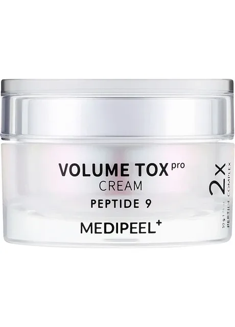Омолоджуючий та зволожуючий крем з пептидами та ектоїном - Medi Peel Peptide 9 Volume Tox Cream PRO, 50 мл