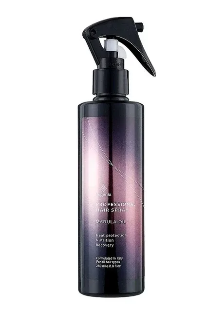 Професійний термозахисний спрей для волосся з марульною олією Bogenia Professional Hair Spray Marula Oil, 250 мл (4820249554258)