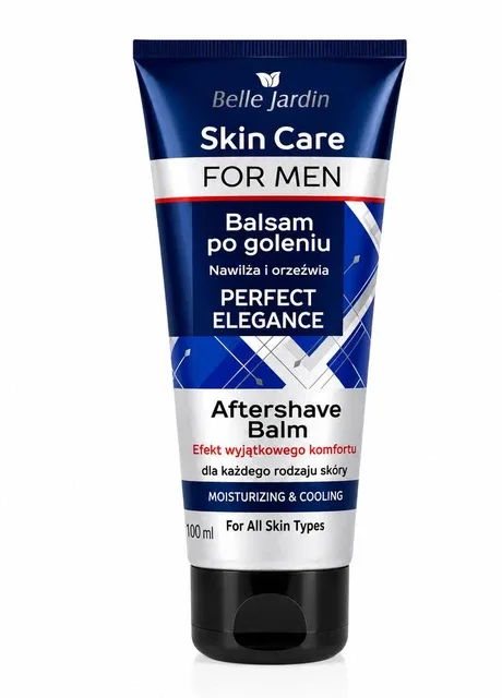 Бальзам після гоління Skin Care Perfect Elegance зволожуючий для сухої шкіри 200 мл, 5907582900818 Belle Jardin FOR MEN (173443809)