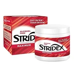 Саліцилові диски проти акне Stridex Single-Step Acne Control Maximum Alcohol Free