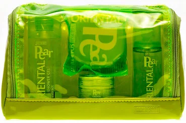 Набір з екстрактом груші Mades Cosmetics Body Resort (sh/gel/100ml + b/spr/50ml + l/balm/15ml + soap/50g)