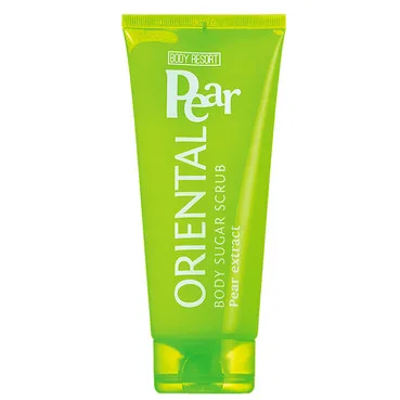 Цукровий скраб для тіла з екстрактом східної груші Mades Cosmetics Body Resort Oriental Body Sugar Scrub Pear Extract