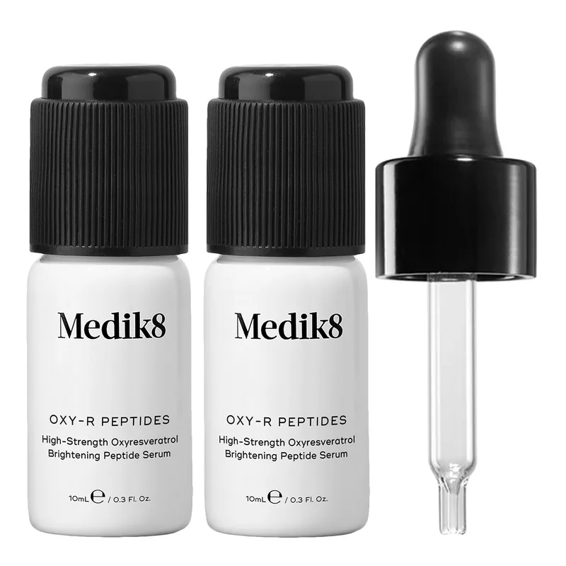 Medik8 Oxy-R Peptides — інтенсивне сироватка для висвітлення пігментних плям, 2 × 10 мл