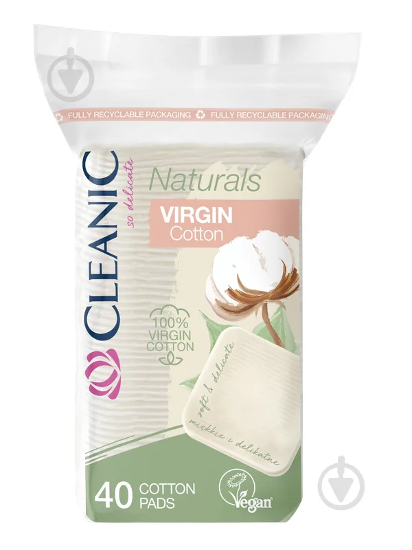 Ватні диски Cleanic Naturals