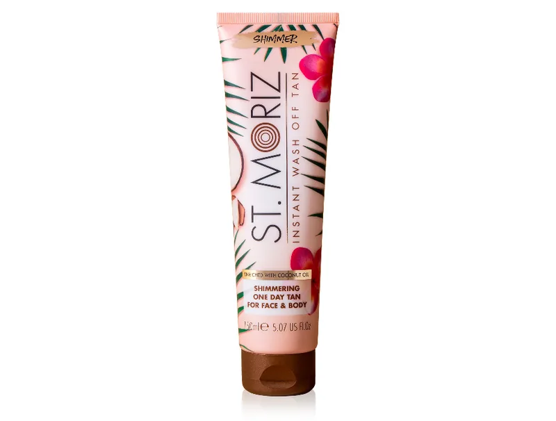 Експрес-бронзатор з легким ефектом засмаги St. Moriz Coconut Instant Wash Off Tan, 150мл