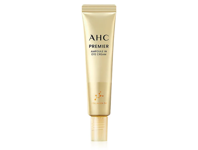 Антивіковий крем-сироватка для шкіри навколо очей з колагеном AHC Premier Ampoule In Eye Cream