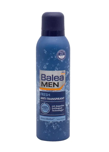 Дезодорант-антиперспірант MEN Fresh 200 мл Balea (259518283)