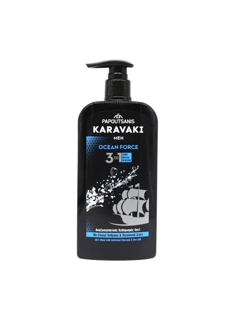 Men Гель для душу Ocean Force 550 мл Karavaki (329723516)