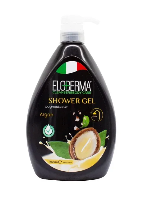 Гель для душу Арган 1000 мл Eloderma (259064362)