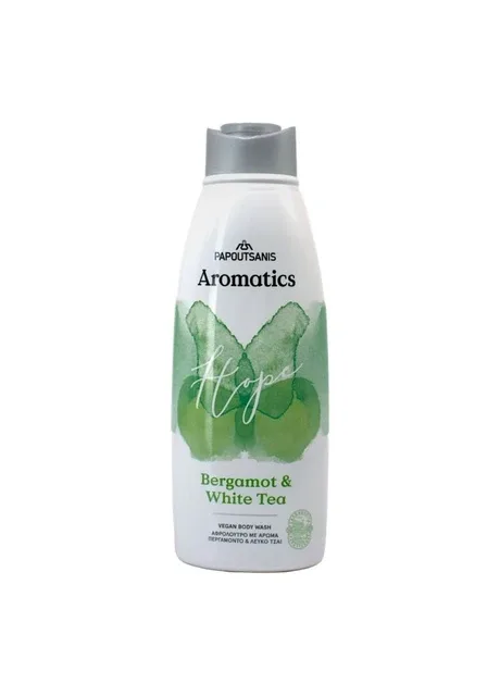 Vegan гель для душу Hope Бергамот та Білий чай 600 мл Aromatics (294222893)