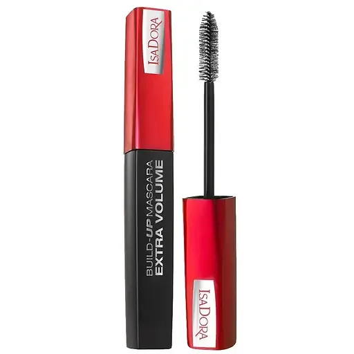 Туш для вій IsaDora Build-up Mascara Extra Volume відтінок 01 (Super Black) 12 мл (345169)