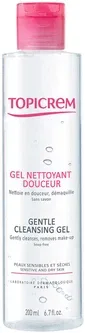 М'який гель для обличчя Topicrem Gentle Cleansing Gel 200 мл (3700281702408)