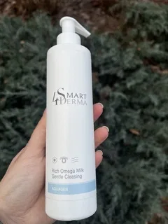 Молочко для вмивання Smart4Derma Aquagen Omega для сухої та чутливої шкіри 250 мл