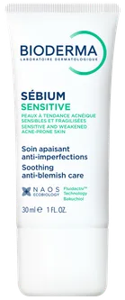 Крем Bioderma Sébium для чутливої жирної шкіри Sensitive Soin Apaisant 30 мл