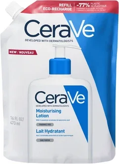 Зволожувальне молочко Змінний блок CeraVe для сухої та дуже сухої шкіри обличчя і тіла 473 мл (3337875905633)